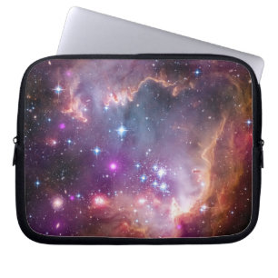 Capa Para Notebook Roxo do Espaço Exterior Galáctico