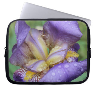Capa Para Notebook Roxo Iris (Iris Germanica)