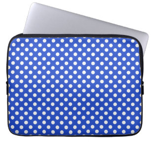 Capa Para Notebook Royal Blue Combination Bolinhas por STaylor