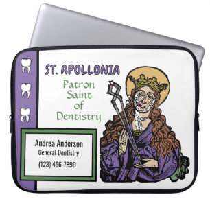 Capa Para Notebook Rua. Apolonia com dente pulsado (Nuremberga)