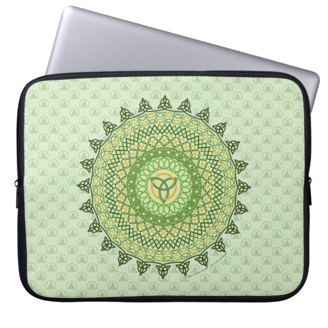 Capa Para Notebook Rua Celta, Laptop do Dia da Patty (Frente)