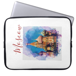 Capa Para Notebook Rua de Moscou, Bolsa de laptop do computador do Ba
