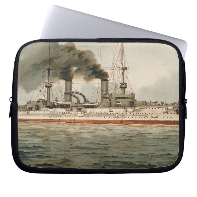 Capa Para Notebook S.M. Kreuzer "Furst Bismarck" de Grosse (H.M. (Frente)