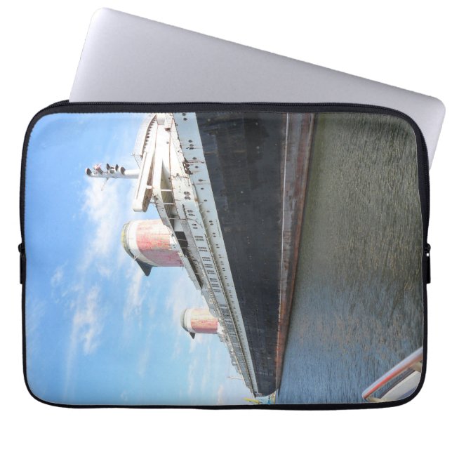 Capa Para Notebook S.S. United States no rio Delaware (Frente)