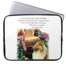 Capa Para Notebook Sable Rough Collie Art Gifts