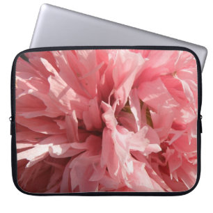 Capa Para Notebook Saco cor-de-rosa bonito do laptop da papoila