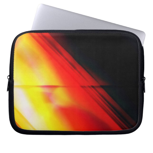 Capa Para Notebook Saco de Eletrônicos Abstratos (Frente)