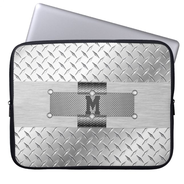 Capa Para Notebook Saco de Eletrônicos de metal e aço (Frente)