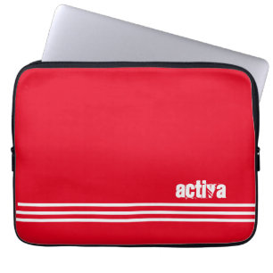 Capa Para Notebook saco de laptop ativo vermelho