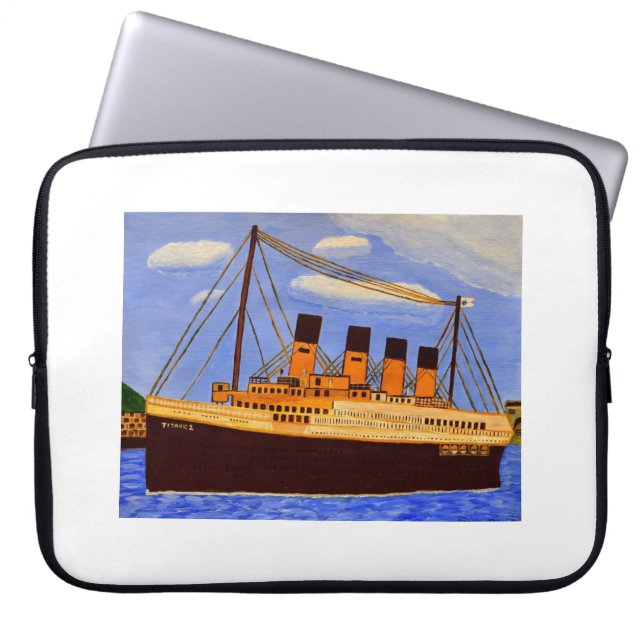 Capa Para Notebook Saco de laptop Titanic 2 (Frente)