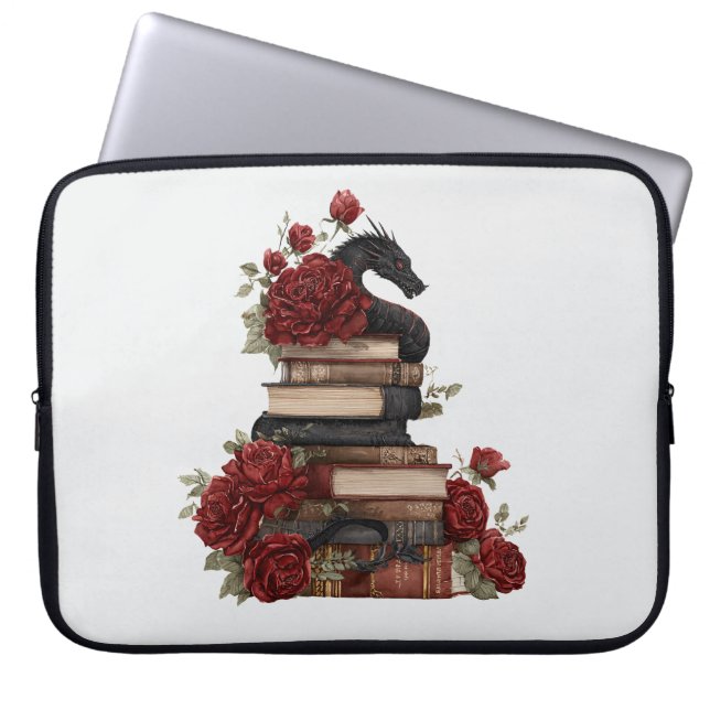 Capa Para Notebook Saco do Laptop do Dragão Gótico (Frente)