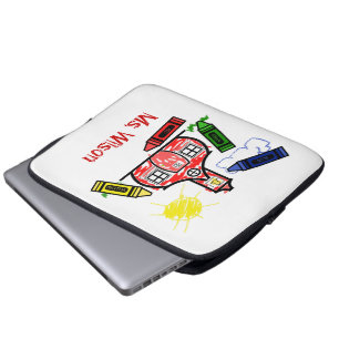 Capa Para Notebook Saco dos eletrônicos da escola & dos pastéis par
