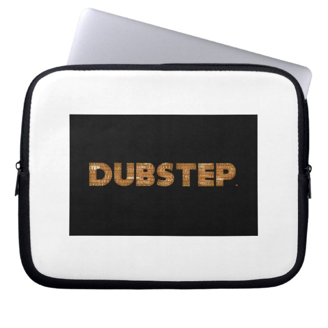 Capa Para Notebook Saco dos eletrônicos de DUBSTEP (Frente)