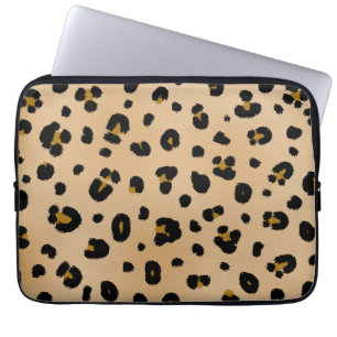 Capa Para Notebook Saco dos eletrônicos do leopardo