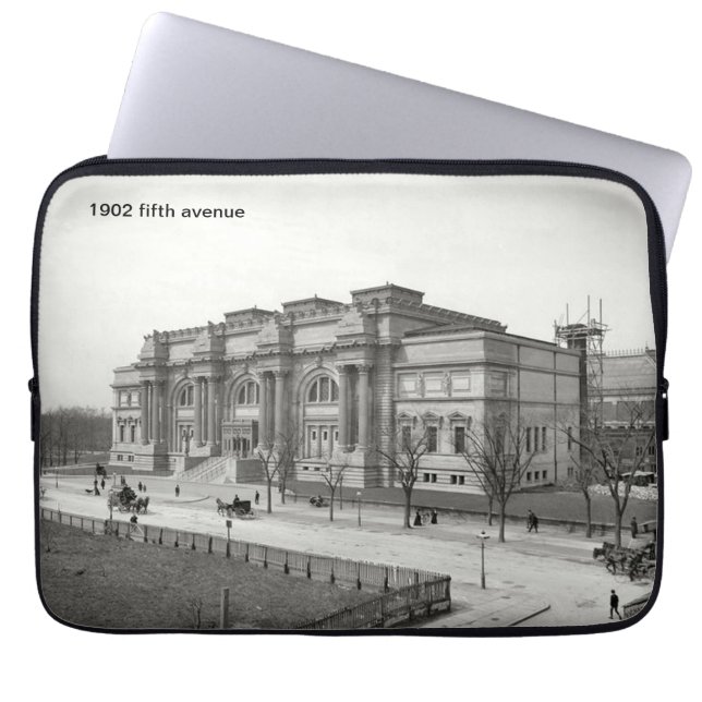 Capa Para Notebook Saco eletrônico Museu Manhattan (Frente)
