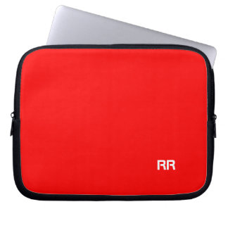 Capa Para Notebook Saco feito sob encomenda vermelho brilhante do