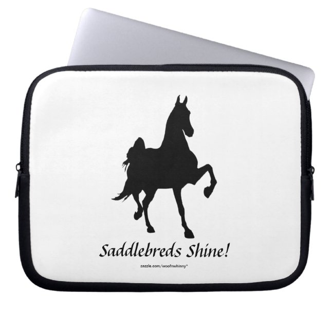 Capa Para Notebook Saddlebreds Brilham! (Frente)