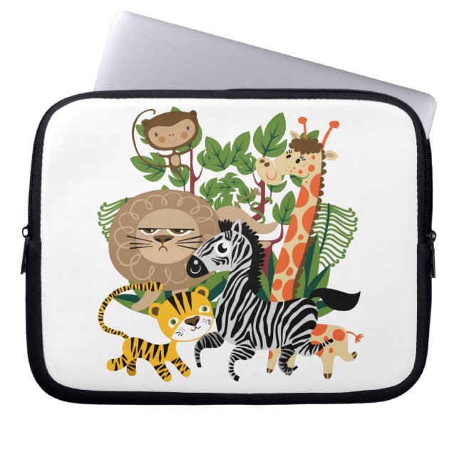 Capa Para Notebook Safari animal (Frente)