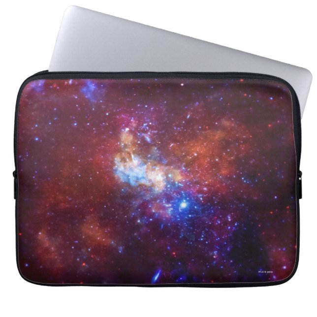 Capa Para Notebook Sagitário uma imagem da galáxia da Via Láctea (Frente)