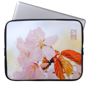 Capa Para Notebook Sakura - cereja japonesa floresce