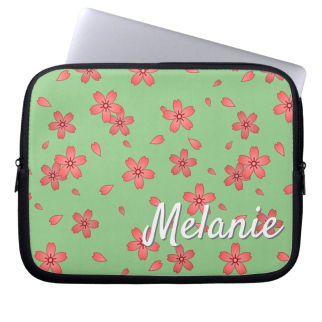Capa Para Notebook Sakura personalizada Cherry Blossom Blizzard (Frente)