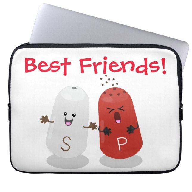 Capa Para Notebook Sal kawaii e cartografia dos pimentões (Frente)