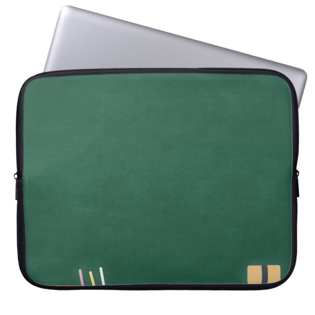 Capa Para Notebook Sala de aulas de borracha de giz (Frente)