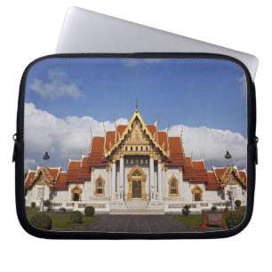 Capa Para Notebook Sala do Ubosot ou Bot, Wat Benchamabophit, Banguec
