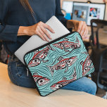 Capa Para Notebook Salmon Haida Art Spirit Pacific Northwest Nnat<br><div class="desc">Salmon Haida Art Spirit Pacific Northwest Nnat</div>