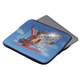 Capa Para Notebook Saltar de Paraquedas - Sinta Liberdade Acima das N