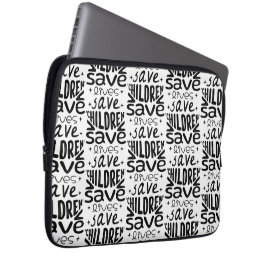 Capa Para Notebook Salvar Filhos, Salvar Vidas
