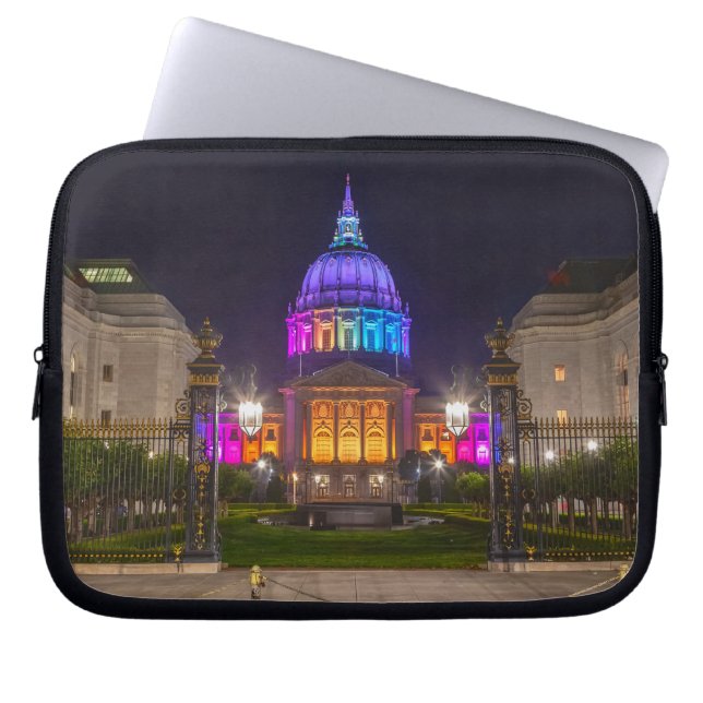 Capa Para Notebook San Francisco Pride (Frente)