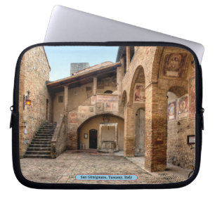 Capa Para Notebook San Gimignano, Toscânia, Italia