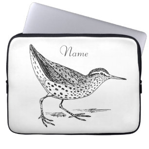 Capa Para Notebook Sandpiper Shorebird Thunder_Cove