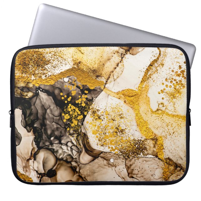 Capa Para Notebook Sands wilderness - ART. espiral do ouro. Vibrante  (Frente)