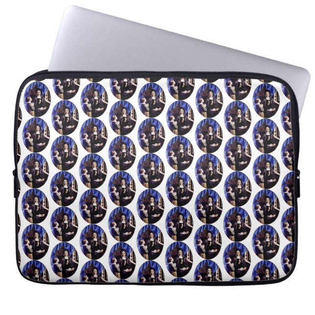 Capa Para Notebook Santa Ângela Mérici Padroeira dos Educadores e  (Frente)