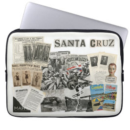 Capa Para Notebook Santa Cruz California Collage – Protest Art
