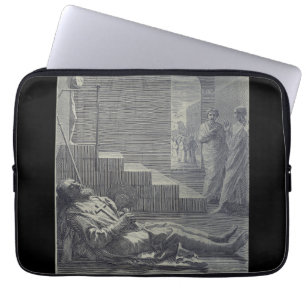 Capa Para Notebook Santo Aleixo de Roma Humildade Sagrada Arte
