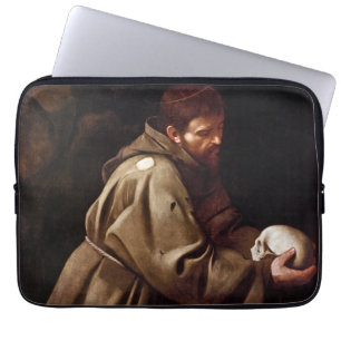 Capa Para Notebook Santo Francis na oração - Caravaggio