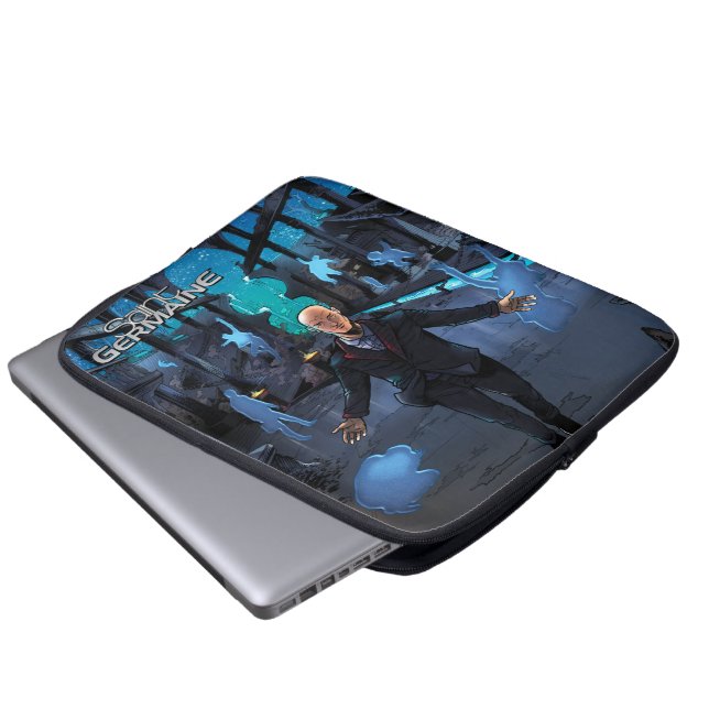 Capa Para Notebook Santo Germaine bolsa de laptop (Frente Inferior)