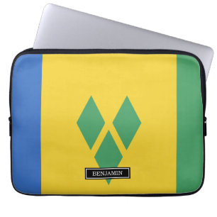 Capa Para Notebook Santo Vincent Flag