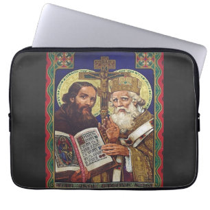 Capa Para Notebook Santos Cyril e Metodius Patrons da Europa