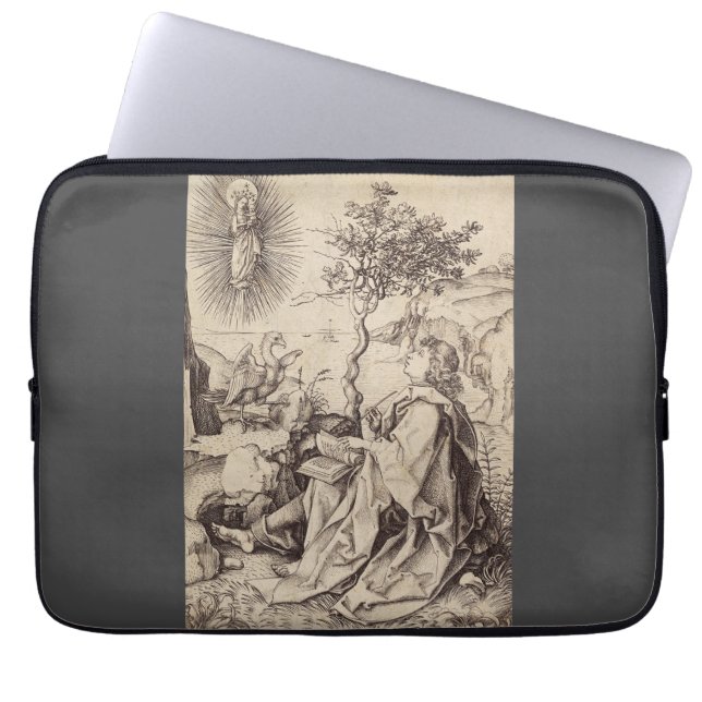Capa Para Notebook São João Evangelista em Patmos (Frente)