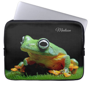 Capa Para Notebook Sapo de Nome Personalizado