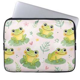 Capa Para Notebook Sapos fofos Padrão