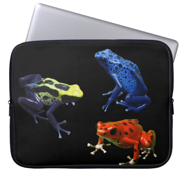 Capa Para Notebook Sapos Poison Dart (Frente)
