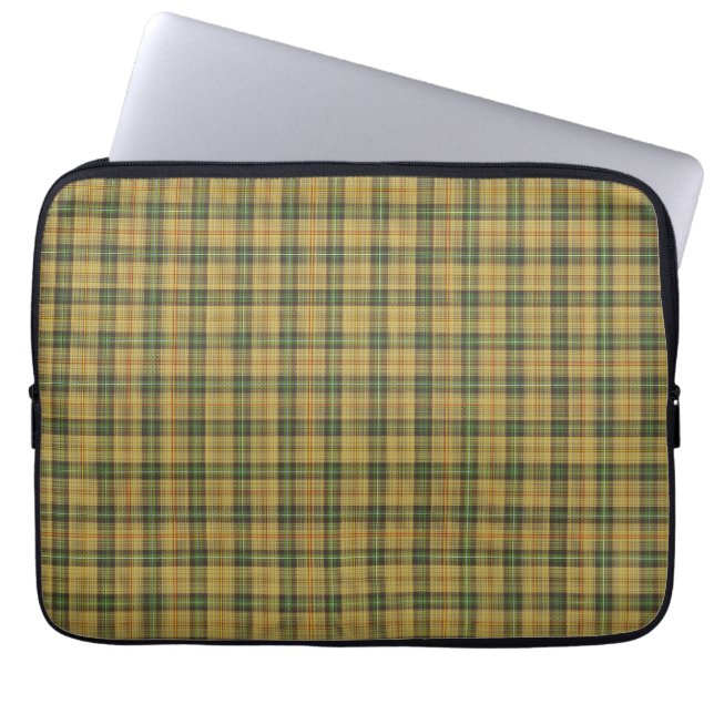 Capa Para Notebook Saskatchewan tartan (Frente)