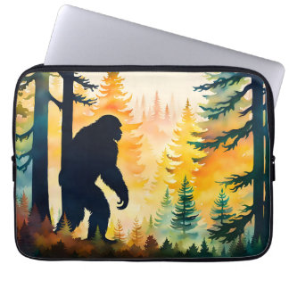 Capa Para Notebook Sasquatch Autumn Landscape Sunset