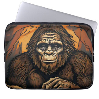 Capa Para Notebook Sasquatch na Caverna
