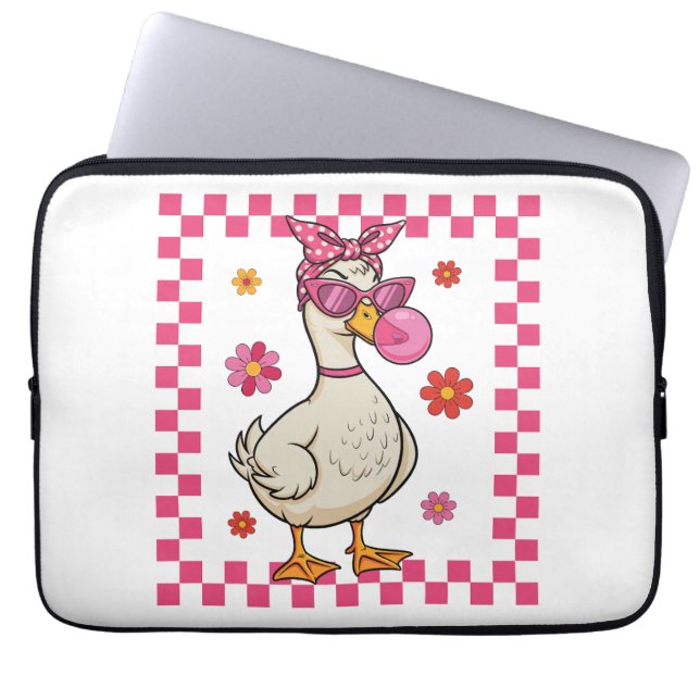 Capa Para Notebook Sassy Goose com Bubblegum (Frente)